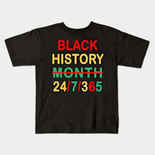 Black History Month Kids T-Shirt